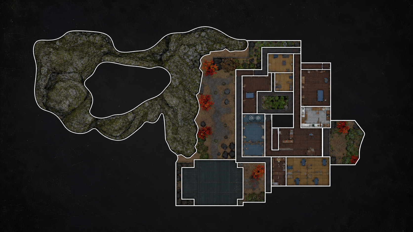 DEVOUR The Inn first floor map